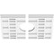 Ekena Millwork Beaux Architectural Grade PVC Ceiling Medallion, 12"W x 8"H x 3"ID x 4"C x 1"P, Two-Piece CMP12X8BX2-03000 - alternate 3